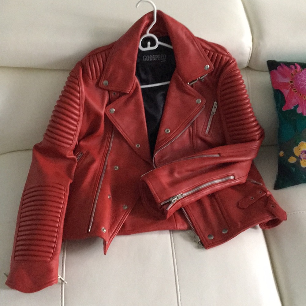 Godspeed leather Biker Jacket